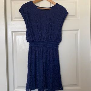 Beautiful blue lace dress